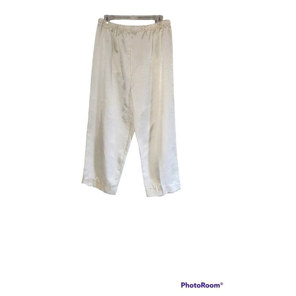 Unbranded Satin PJ Bottoms Or Lounge Pants Sz L